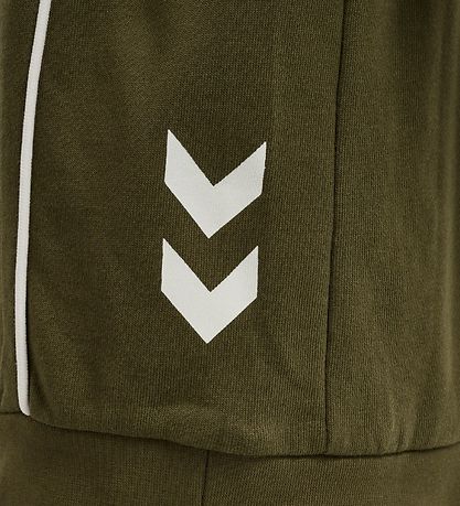 Hummel Hættetrøje - hmlDitmer - Dark Olive