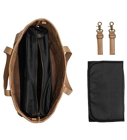 Elodie Details Changing Bag - Caramel Brown