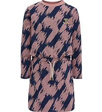 Hummel Kjole - hmlEmerson - Black Iris/Rosa