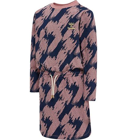 Hummel Kjole - hmlEmerson - Black Iris/Rosa