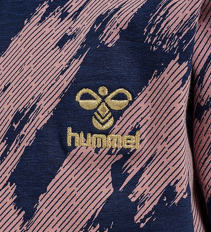 Hummel Kjole - hmlEmerson - Black Iris/Rosa