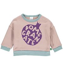 Freds World Sweatshirt - Veggie - Rose Wood m. Print Freds World Sweatshirt - Veggie - Rose Wood m. Print