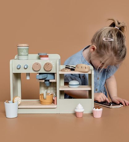 Little Dutch Trælegetøj - Cafe-sæt Little Dutch Trælegetøj - Cafe-sæt