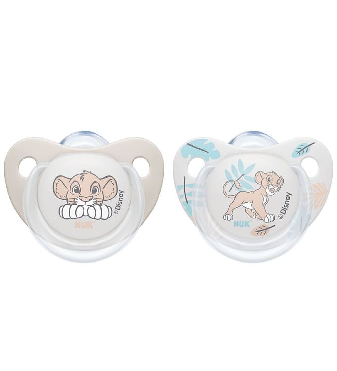 Nuk Sut, Disney, Str. 2 (6-18 Mdr.), Anatomisk, Silikone 2-pak