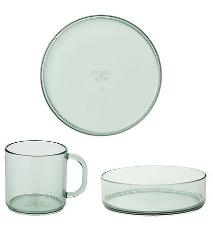 Liewood Spisesæt - Tritan - Siva - 3 Dele - Peppermint