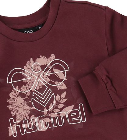 Hummel Sweatshirt - hmlLiva - Winsor Wine Hummel Sweatshirt - hmlLiva - Winsor Wine