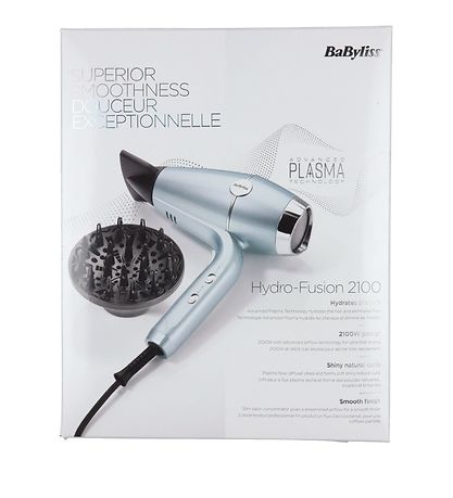 BaByliss Hårtørrer - Hydre Fusion 2100 m. Difusser