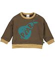 Freds World Sweatshirt - Veggie - Brown Mist m. Print Freds World Sweatshirt - Veggie - Brown Mist m. Print