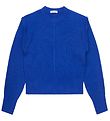 Designers Remix Bluse - Uld - Strik - Carmen - Blå