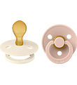 BIBS Colour Sutter - 2-pak - Str. 2 - Symmetrisk - Ivory/Blush