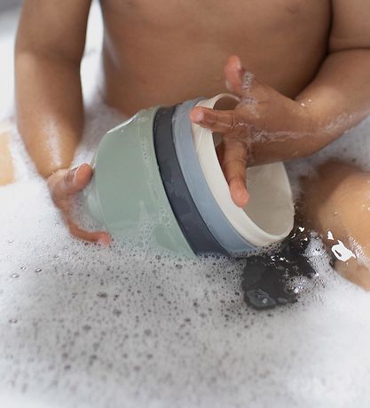 BIBS Stabletårn - 8 Dele - Pastel Rainbow BIBS Stabletårn - 8 Dele - Pastel Rainbow