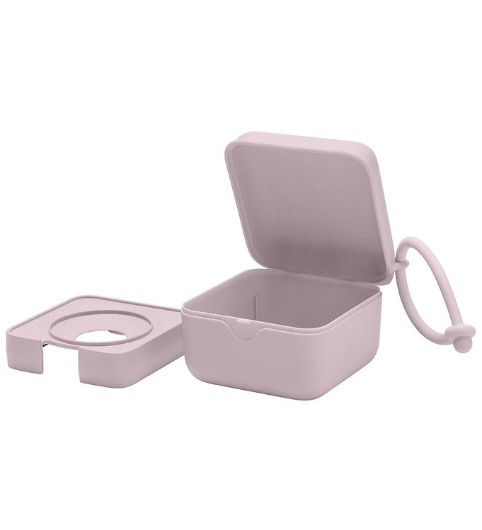 BIBS Accessories Pacifier Box - Sutteboks m. Plads til 3 Sutter - Dusky Lilac