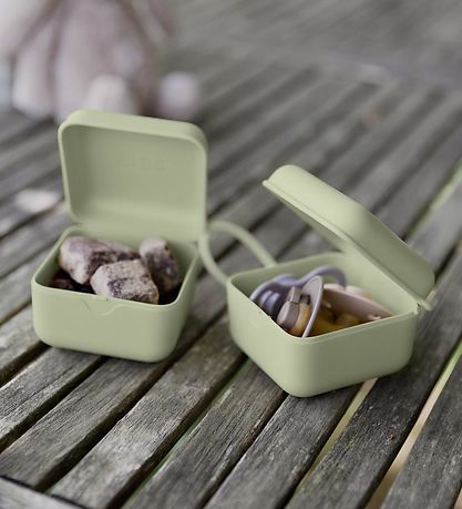 BIBS Sutteboks - 7x5 cm - Sage BIBS Sutteboks - 7x5 cm - Sage