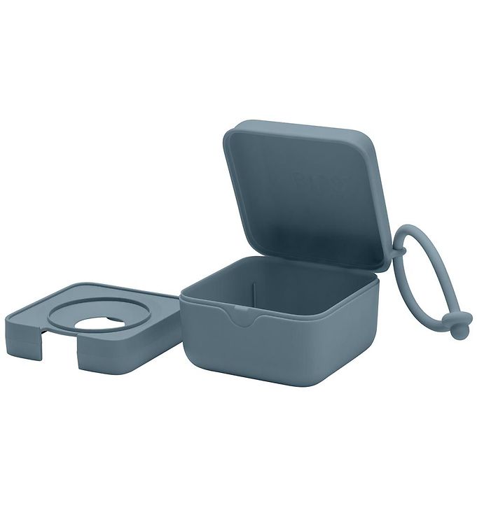 BIBS Accessories Pacifier Box - Sutteboks m. Plads til 3 Sutter - Petrol