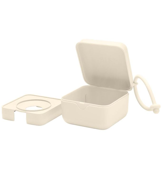BIBS Accessories Pacifier Box - Sutteboks m. Plads til 3 Sutter - Ivory