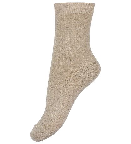 Condor Strømper - Viskose - Beige m. Glimmer Condor Strømper - Viskose - Beige m. Glimmer