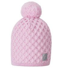 Reima Hue m. Fleece - Uld/Polyester - Nyksund - Pale Rose m. Pom Reima Hue m. Fleece - Uld/Polyester - Nyksund - Pale Rose m. Pom