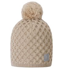Reima Hue m. Fleece - Uld/Polyester - Nyksund - Light Oak m. Pom Reima Hue m. Fleece - Uld/Polyester - Nyksund - Light Oak m. Pom