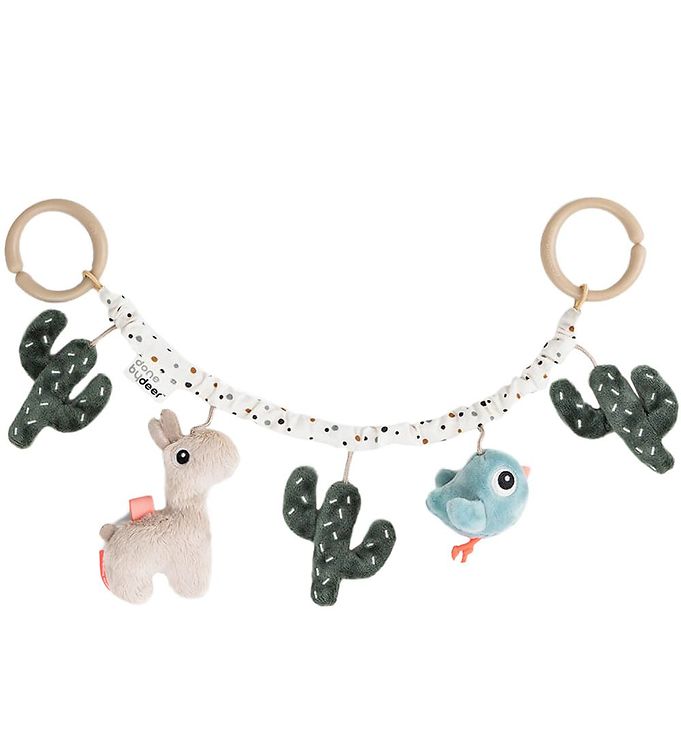 Done By Deer Barnevognskæde - Pram Toy Lalee - Sand