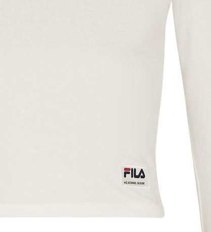 Fila Bluse - Tarsia - Cloud Dancer