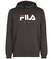 Fila Hættetrøje - Barumini - Dark Grey Melange Fila Hættetrøje - Barumini - Dark Grey Melange