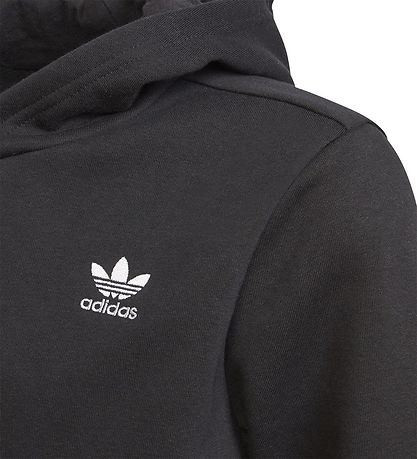 adidas Originals Hættetrøje - Hoodie - Sort/Hvid adidas Originals Hættetrøje - Hoodie - Sort/Hvid