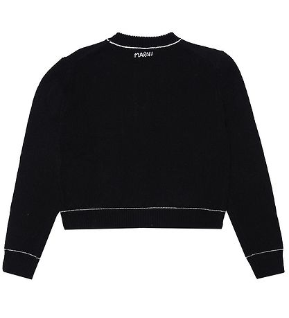 Marni Cardigan - Uld - Sort Marni Cardigan - Uld - Sort