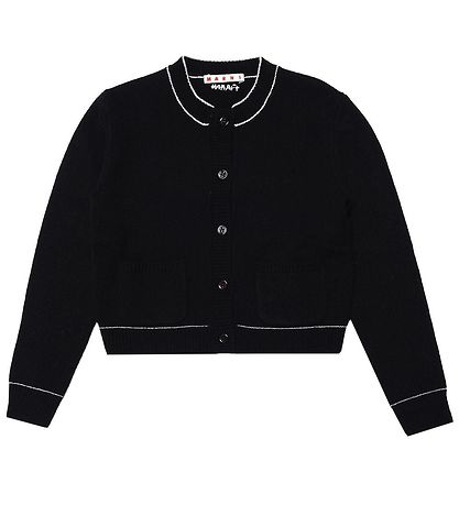 Marni Cardigan - Uld - Sort Marni Cardigan - Uld - Sort