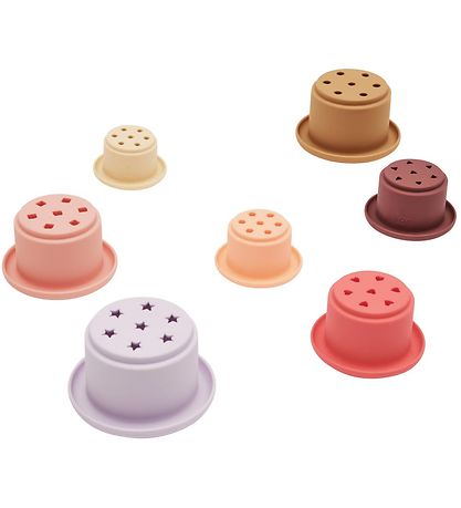 OYOY Stablekopper - Tawa Silikone - Cherry Red/Vanilla OYOY Stablekopper - Tawa Silikone - Cherry Red/Vanilla