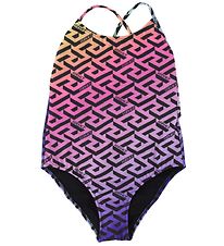 Versace Badedragt - Fuchsia m. Sort Versace Badedragt - Fuchsia m. Sort