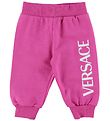 Versace Sweatpants - Fuchsia/Hvid Versace Sweatpants - Fuchsia/Hvid