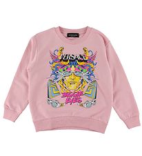 Versace Sweatshirt - Rosa m. Print Versace Sweatshirt - Rosa m. Print