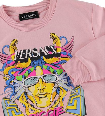 Versace Sweatshirt - Rosa m. Print