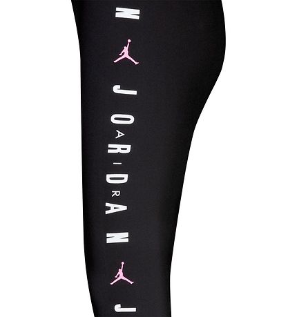 Jordan Leggings - Jumpman High-Rise - Sort m. Sølv