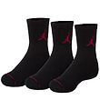 Jordan Strømper - 3-pak - Jumpman Cushioned Crew - Sort