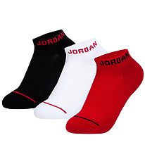 Jordan Ankelstrømper - 3-pak - Jumpman Cushioned No Show - Rød/H Jordan Ankelstrømper - 3-pak - Jumpman Cushioned No Show - Rød/H