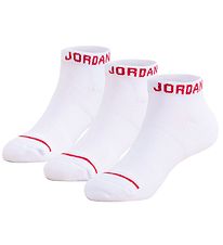 Jordan Anklestrømper - 3-pak - Jumpman No Show Cushioned - Hvid Jordan Anklestrømper - 3-pak - Jumpman No Show Cushioned - Hvid