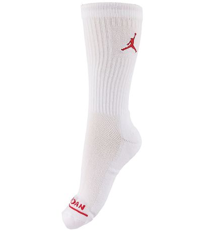 Jordan Strømper 6-pak - Legend Cushioned Crew - Hvid