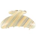 Pince à cheveux By Stær - Asta - 10x5 cm - Jaune/Bleu Rayures