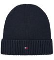 Tommy Hilfiger Hue - Strik - Small Flag - Navy Tommy Hilfiger Hue - Strik - Small Flag - Navy