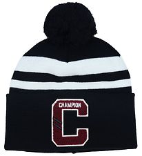 Champion Hue - Strik - Teen - 2-Lags - Sort/Hvid m. Kvast Champion Hue - Strik - Teen - 2-Lags - Sort/Hvid m. Kvast