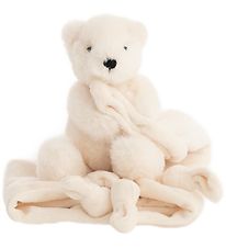 NatureZoo Nusseklud - Isbjørn - 35x35 cm - Creamy White NatureZoo Nusseklud - Isbjørn - 35x35 cm - Creamy White