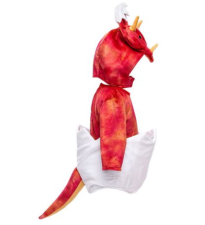 Great Pretenders Udklædning - Baby Dino Triceratops - Rød Great Pretenders Udklædning - Baby Dino Triceratops - Rød