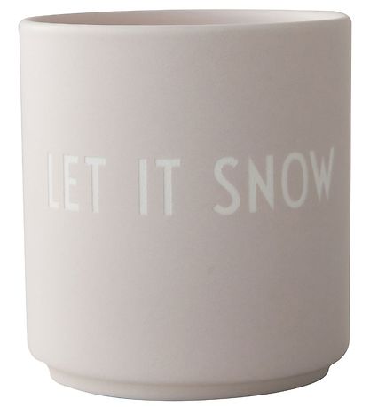 Design Letters Kop - Favourite - Let It Snow - Beige