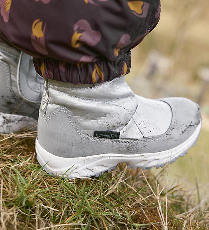 Hummel Vinterstøvler - Root Puffer Recycled Tex Infant - Silver