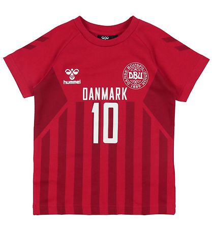 Hummel T-shirt - DBU - hmlCelebrate - Red Hummel T-shirt - DBU - hmlCelebrate - Red