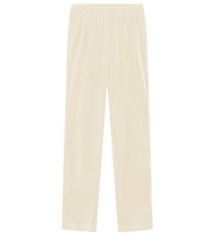 Grunt Bukser - Melis - Velour - Cream White Grunt Bukser - Melis - Velour - Cream White