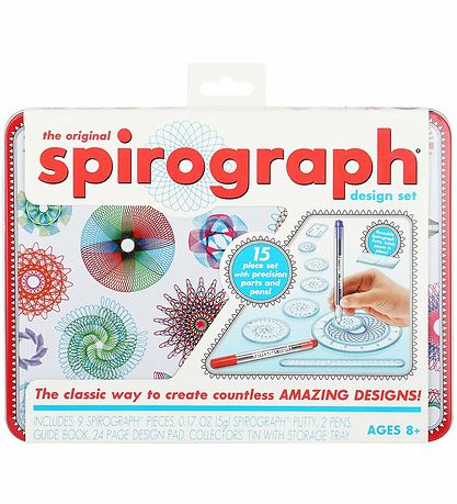 Spirograph Tegnesæt - 15 Dele - Design Set Spirograph Tegnesæt - 15 Dele - Design Set