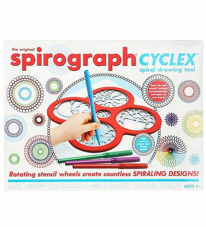 Spirograph Tegnesæt - Cyclex Tegneværktøj Spirograph Tegnesæt - Cyclex Tegneværktøj