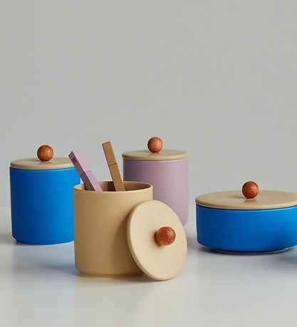 Design Letters Krukke - Treasure Jar - Cobalt Blue